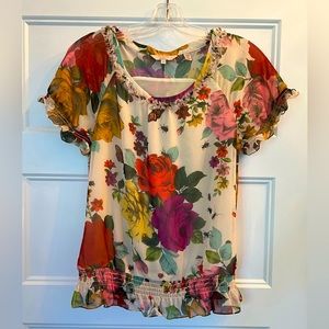 Gorgeous Ted Baker print blouse